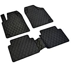 Tata Indigo Havuzlu Universal 3D Paspas Havuzlu Pufi Diamond Siyah