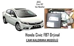 Honda Civic Uyumlu Fb7 2015 Model Cam Kaldırma Modülü