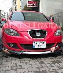 Seat Leon Uyumlu Mk2 Ön Ek Makyajsız (Plastik)