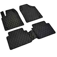 Volkswagen Vento Havuzlu Universal 3D Paspas Havuzlu Pufi Diamond Siyah