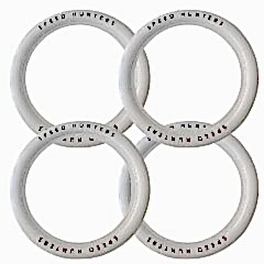 Citroen Uyumlu 14 Jant Speed Hunters Lastik Yanağı Beyaz Renk 1 Takım 4 Adet