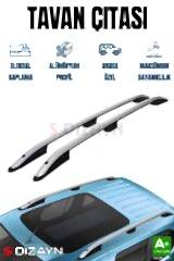 S-Dizayn Fiat Doblo 2 Kısa Şase Aluminyum Gri Tavan Çıtası 2010-2022 A+ Kalite