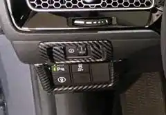 2022 Civic Uyumlu Kontrol Panel Kaplama Seti - Karbon