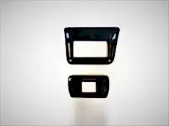 2022 Civic Uyumlu Kontrol Panel Kaplama Seti - Piano Black