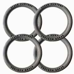 Ford Uyumlu 14 Jant Speed Hunters Lastik Yanağı Beyaz Renk 1 Takım 4 Adet