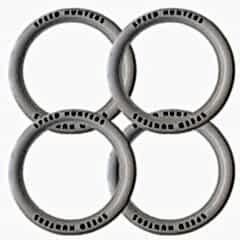 Hyundai Uyumlu 14 Jant Speed Hunters Lastik Yanağı Beyaz Renk 1 Takım 4 Adet