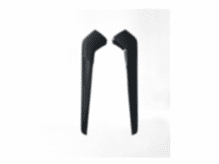 2022 Civic Uyumlu Vites Kenar Kaplama 2 Parça - Piano Black