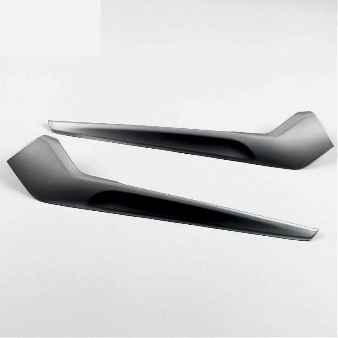 2022 Civic Uyumlu Vites Kenar Kaplama 2 Parça - Silver