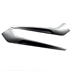 2022 Civic Uyumlu Vites Kenar Kaplama 2 Parça - Silver