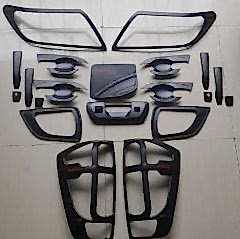 Nissan Navara Uyumlu 2016 Ve Sonrası Siyah Set