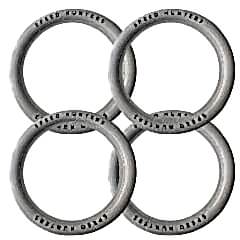 Renault Uyumlu 14 Jant Speed Hunters Lastik Yanağı Beyaz Renk 1 Takım 4 Adet