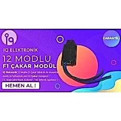 F1 Çakar Uyumlu Stop Modülü 12 Modlu İq Elektronik