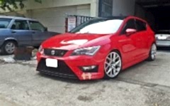 Seat Leon Uyumlu Mk3 Makyajsız Ön Ek 2013+