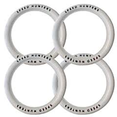 Tata Uyumlu 14 Jant Speed Hunters Lastik Yanağı Beyaz Renk 1 Takım 4 Adet