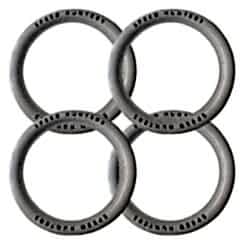 Toyota Uyumlu 14 Jant Speed Hunters Lastik Yanağı Beyaz Renk 1 Takım 4 Adet