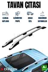 S-Dizayn Citroen Berlingo Aluminyum Gri Tavan Çıtası 1996-2007 A+ Kalite