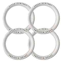 Chevrolet Uyumlu 15 Jant Speed Hunters Lastik Yanağı Beyaz Renk 1 Takım 4 Adet