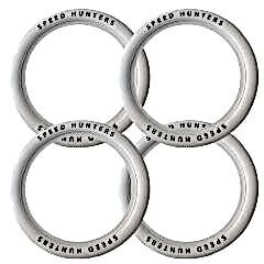 Fiat Uyumlu 15 Jant Speed Hunters Lastik Yanağı Beyaz Renk 1 Takım 4 Adet