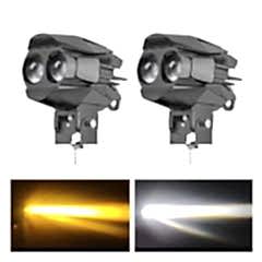 Offroad sis lambası sarı-beyaz 7.8 x 10 x 7 cm  set 12-60v /  LASS368