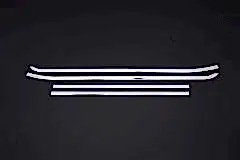 Fiat Doblo Uyumlu Krom Cam Çıtası 4 Parça 2010 Ve Sonrası