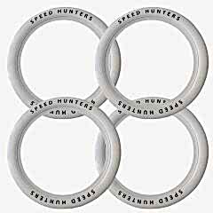 Mazda Uyumlu 15 Jant Speed Hunters Lastik Yanağı Beyaz Renk 1 Takım 4 Adet