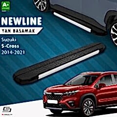 S-Dizayn Suzuki SX4 2 S-Cross NewLine Aluminyum Yan Basamak 173 Cm 2014-2021 A+ Kalite