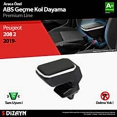 S-Dizayn Peugeot 208 2 Kol Dayama Kolçak Geçmeli ABS Gri 2019 Üzeri A+Kalite