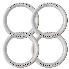 Tata Uyumlu 15 Jant Speed Hunters Lastik Yanağı Beyaz Renk 1 Takım 4 Adet