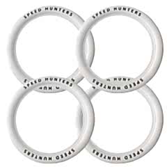 Toyota Uyumlu 15 Jant Speed Hunters Lastik Yanağı Beyaz Renk 1 Takım 4 Adet