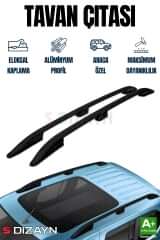 S-Dizayn Citroen Berlingo 3 Kısa Şase Aluminyum Siyah Tavan Çıtası 2019 Üzeri A+ Kalite
