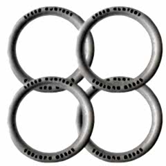 Alfa Romeo Uyumlu 16 Jant Speed Hunters Lastik Yanağı Beyaz Renk 1 Takım 4 Adet