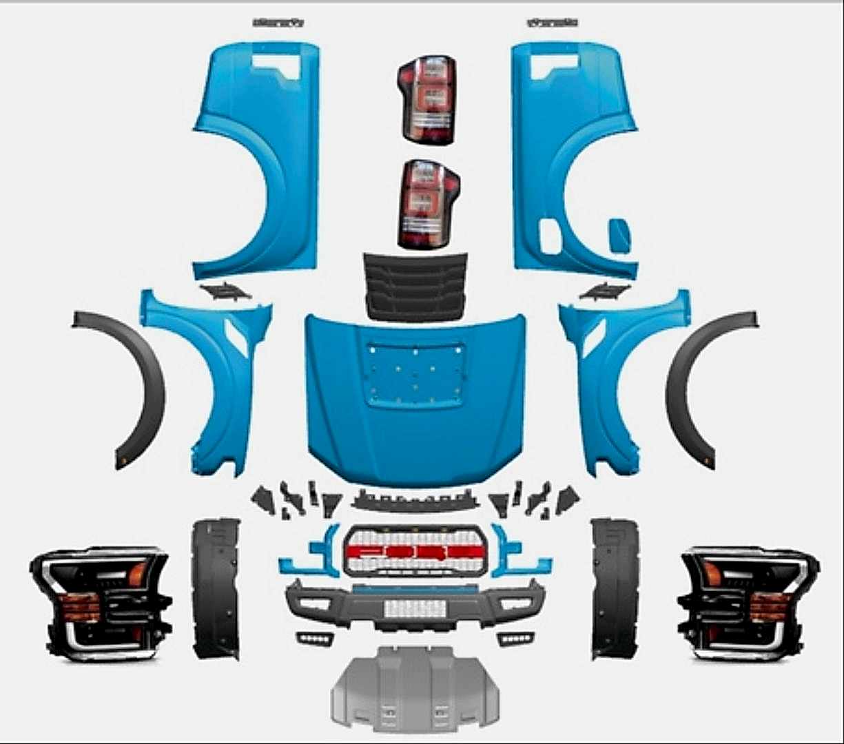 Ford Ranger Uyumlu F150 Raptor Dönüşüm Full - Sis Ledi