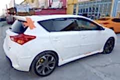 Toyota Auris Uyumlu Yan Marşpiyel (Fiber)