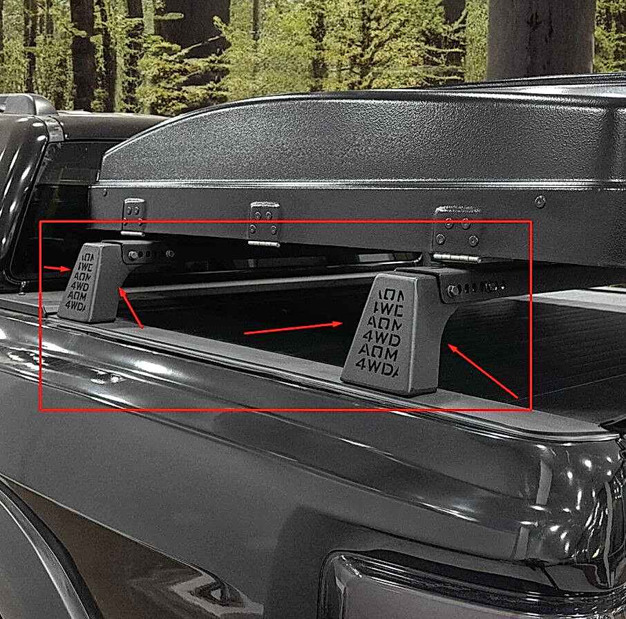 Off Road AQM-K70 Yük Taşıma Ayağı Seti L200-Amarok-Navara-D-Max-Ranger-Hilux Uyumlu