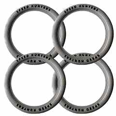 Citroen Uyumlu 16 Jant Speed Hunters Lastik Yanağı Beyaz Renk 1 Takım 4 Adet