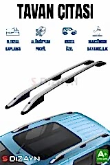 S-Dizayn VW Caddy 3 Makyajlı Aluminyum Gri Tavan Çıtası 2010-2020 A+ Kalite