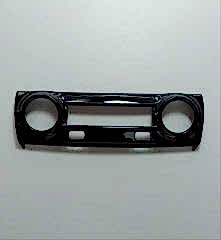 Hyundai Kona Uyumlu Klima Düğme Kaplama - Piano Black