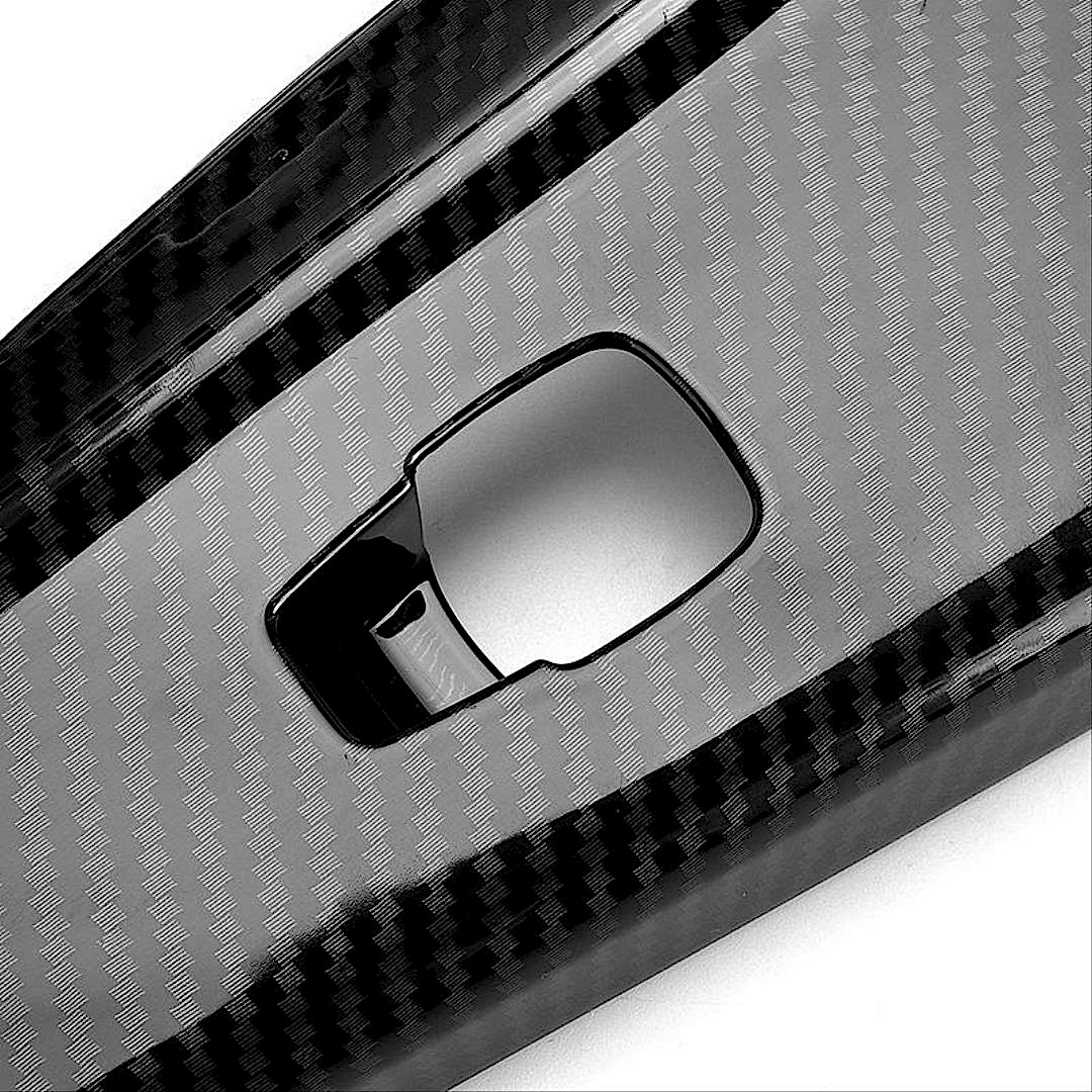 Hyundai Kona Uyumlu Kapı Kolçak Kaplama - Karbon