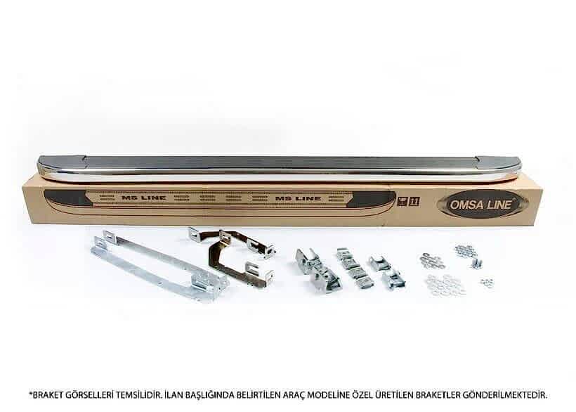 Omsa Renault Kangoo Ms Line Siyah Yan Basamak 2008-2020