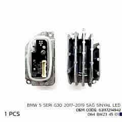 BMW 5 G30 2017-2019 SAĞ SİNYAL LED MODÜL 63117214942