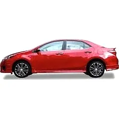 Toyota Corolla Uyumlu Yan Marşpiyel(Plastik)