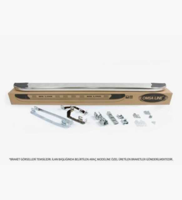 Omsa Mercedes-Benz Vito Uzun Şase W639 Ms Line Gri Yan Basamak 2004-2015