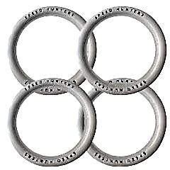 Opel Uyumlu 16 Jant Speed Hunters Lastik Yanağı Beyaz Renk 1 Takım 4 Adet