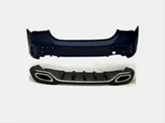 Mercedes W177 Uyumlu Hatchback A Serisi Oem Amg Arka Tampon Egzoz