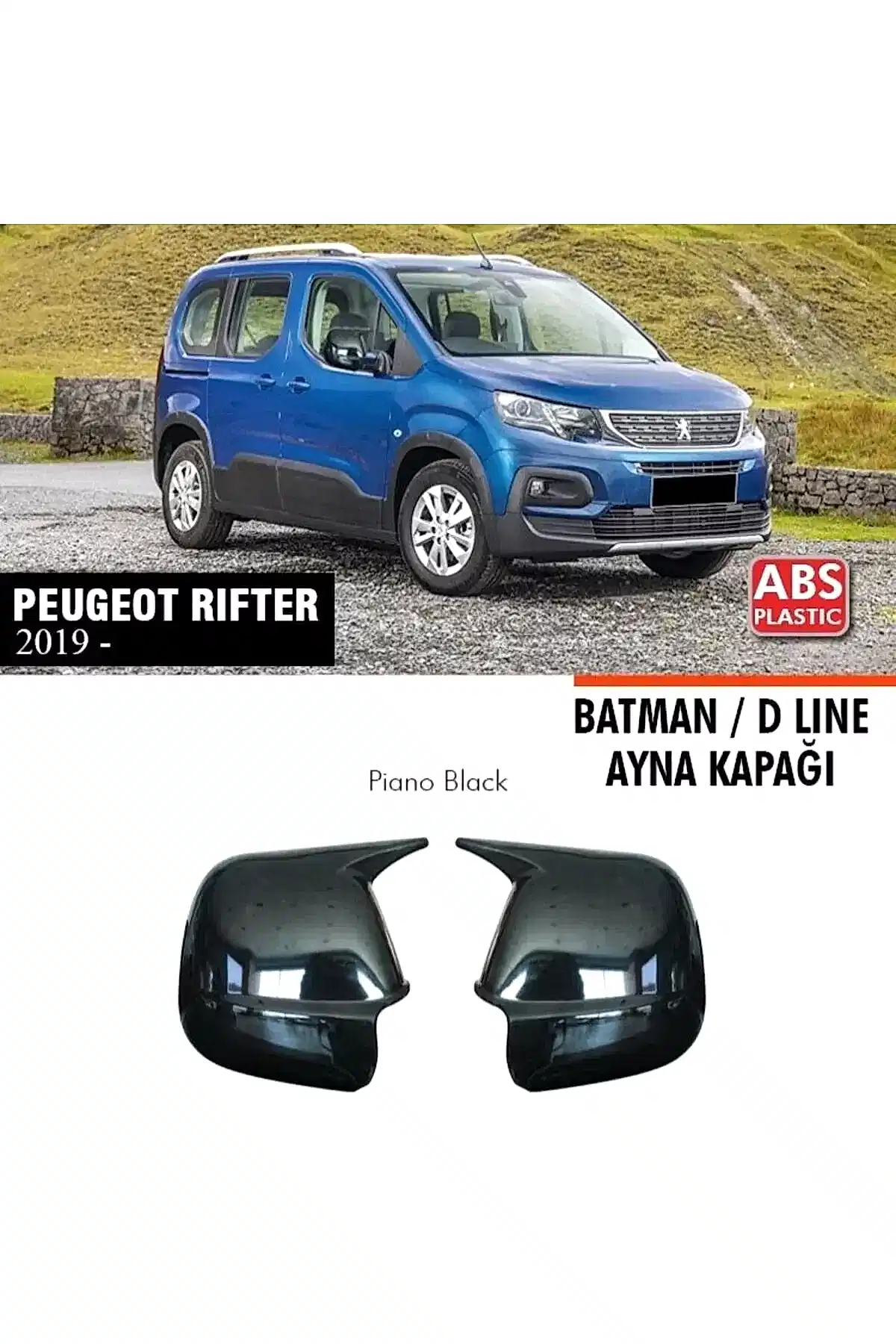 Yarasa ayna kapağı peugeot rifter 2019+