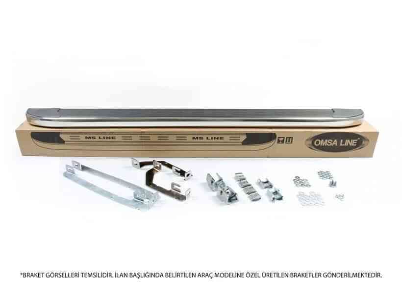 Omsa Mercedes-Benz Vito Kısa Şase W639 Siyah Yan Basamak 2004-2015