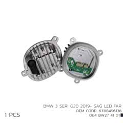 BMW 3 Seri G20 2019 Sağ Led Far Modül 63118496136