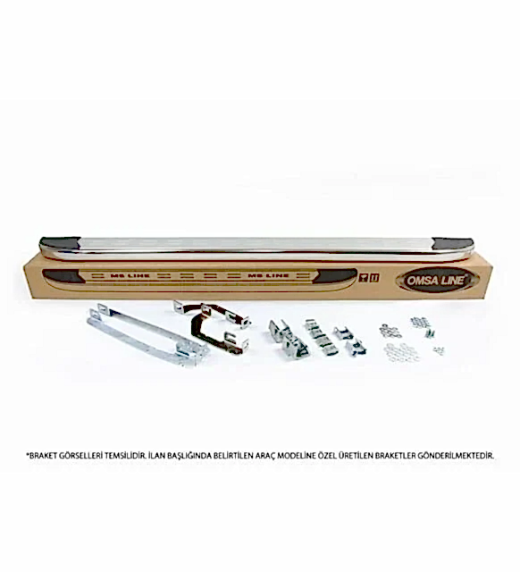 Omsa Mercedes-Benz Vito Kısa Şase W639 Ms Line Gri Yan Basamak 2004-2015