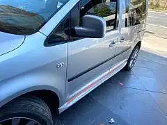 Volkswagen Caddy Uyumlu Aero Yan Marşpiyel (Plastik)