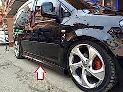 Volkswagen Caddy Uyumlu Yan Marşpiyel